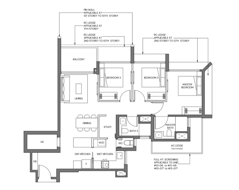 Canberra Crescent 3 Bedroom Premium Floor Plan